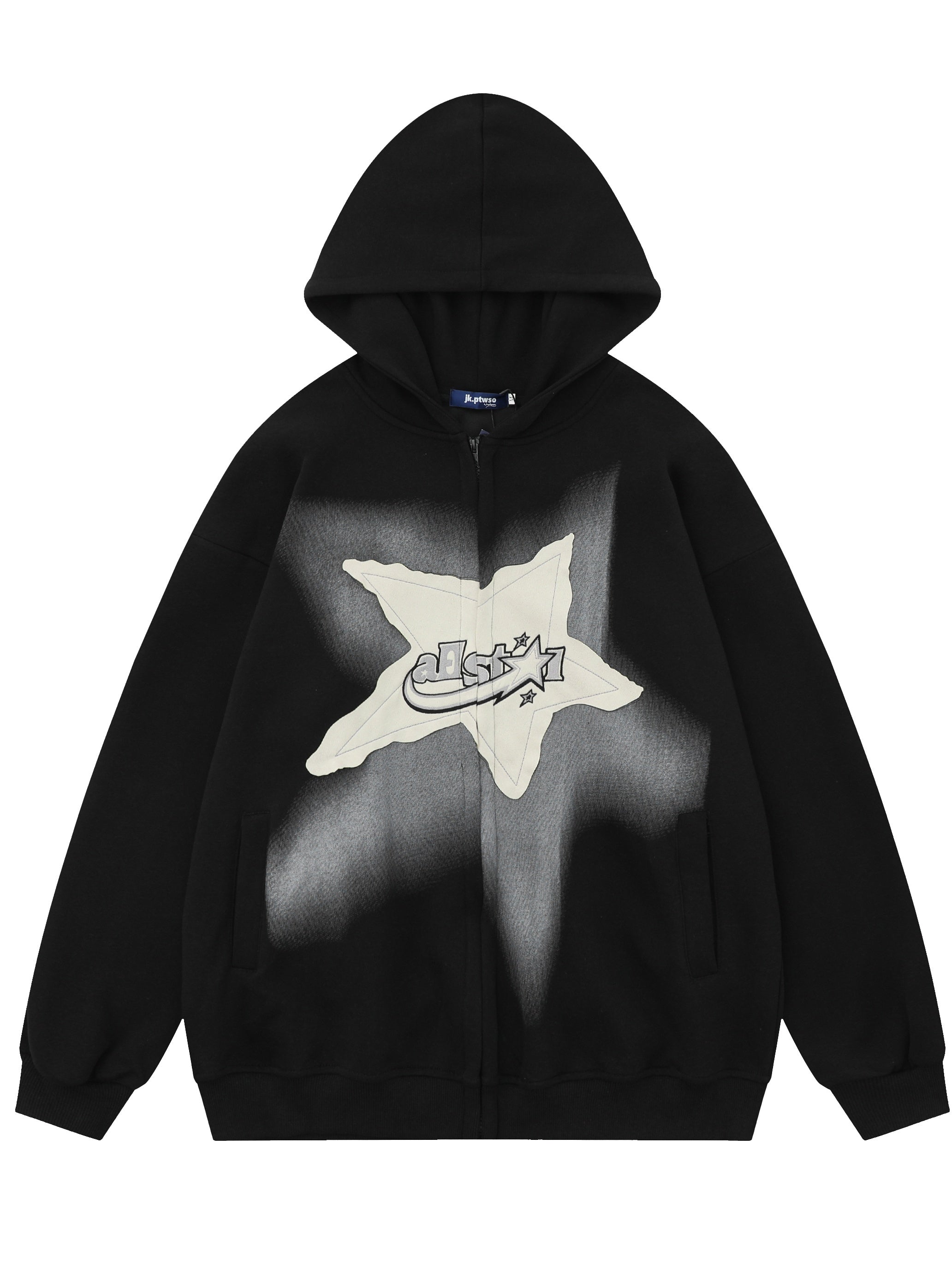 Star Patch Zip-Up