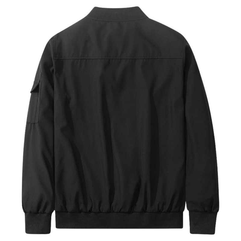 Lightweight Windbreaker Jacket with Zipper Pockets
