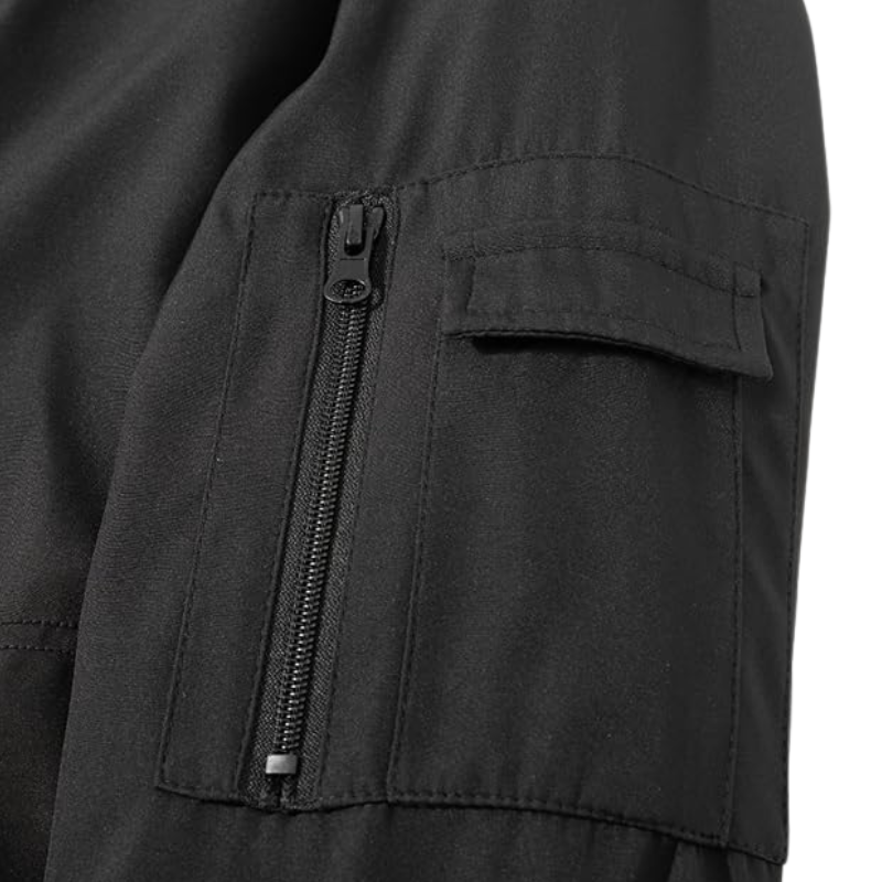 Lightweight Windbreaker Jacket with Zipper Pockets